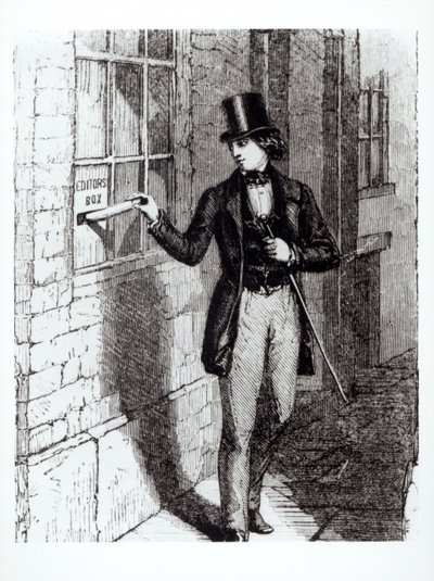 Charles Dickens (1812-70) skickar in sina berättelser av English School