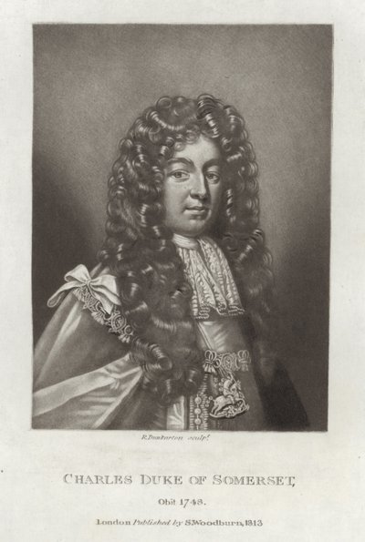 Charles Duke of Somerset av English School