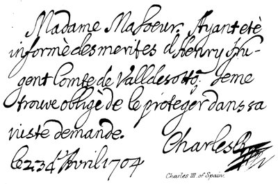 Karl III av Spanien av English School