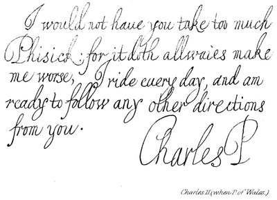 Charles II (när P av Wales) av English School