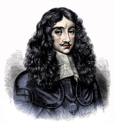 Charles II, kung av England, illustration från "Cassell