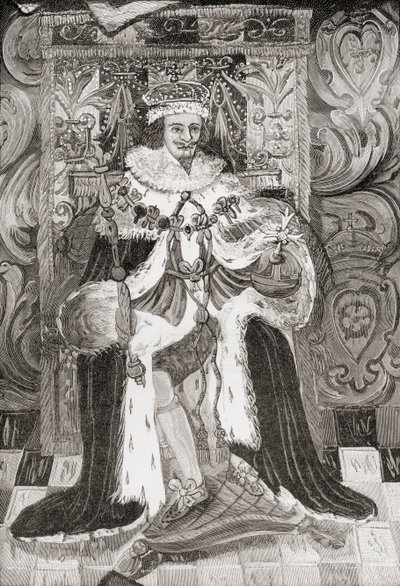 Charles I, från "A Short History of the English People" av J. R. Green, publicerad 1893 av English School