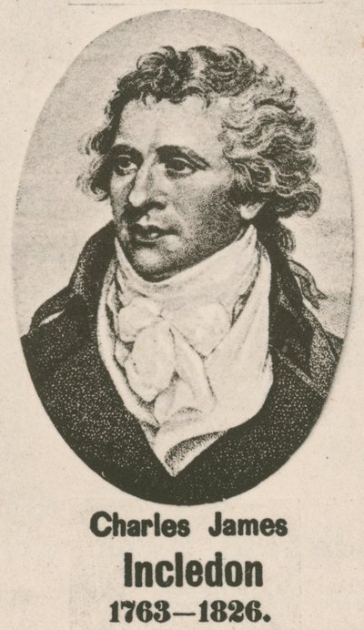 Charles James Incledon (gravyr) av English School