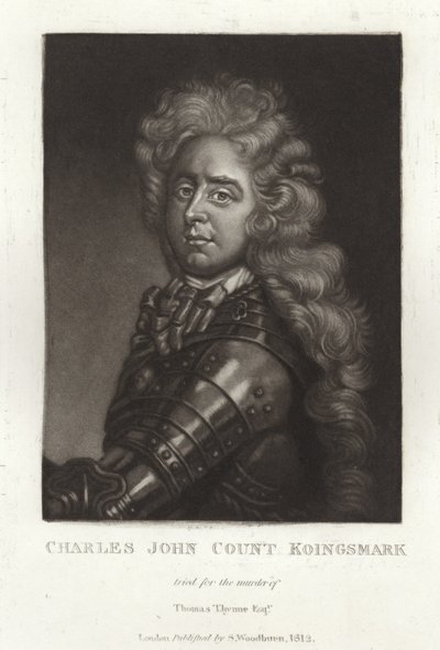 Charles John greve Koingsmark av English School