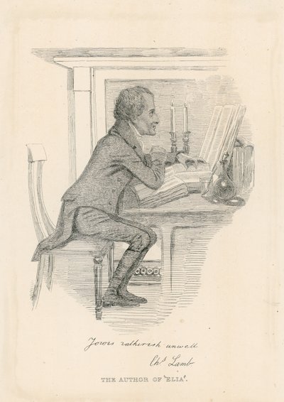 Charles Lamb, författare till Elia av English School