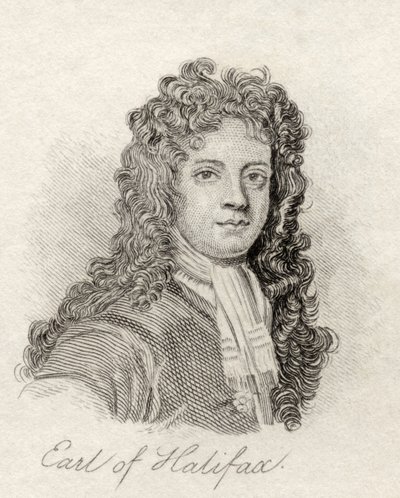 Charles Montagu, 1st Earl of Halifax, från "Crabb