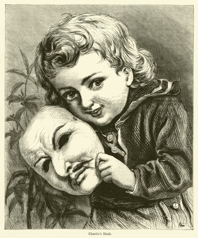 Charlies mask (gravyr) av English School