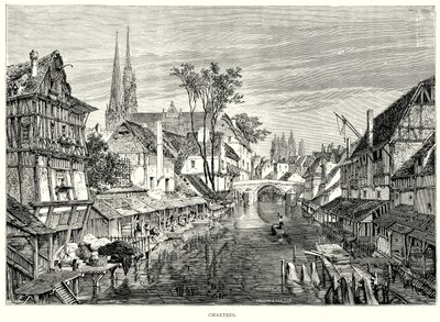 Chartres (gravyr) av English School