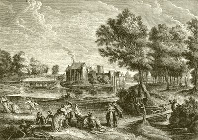 Chateau de Steen. Rubens bostad av English School