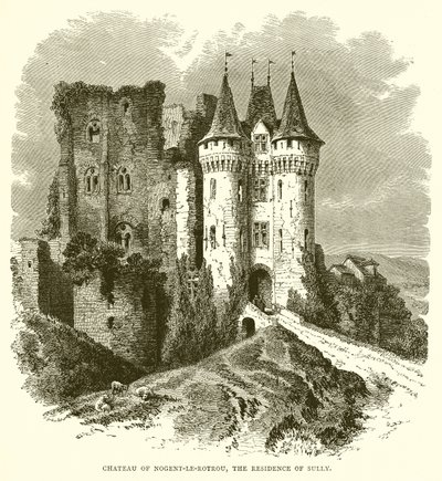 Chateau of Nogent-le-Rotrou, Sullys residens av English School