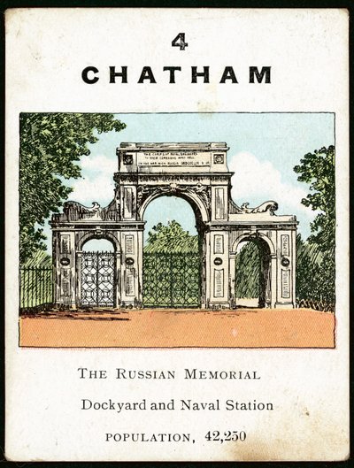 Chatham (färg litho) av English School