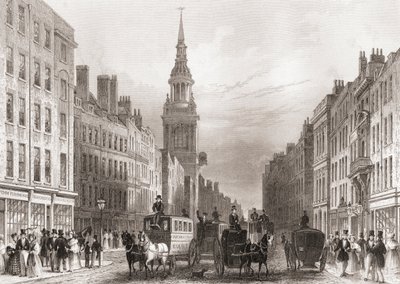 Cheapside, London, England av English School