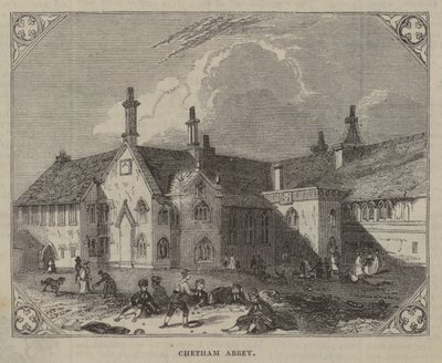 Chetham Abbey (gravyr) av English School