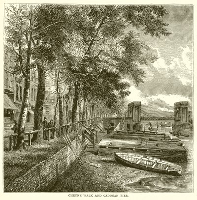 Cheyne Walk och Cadogan Pier av English School