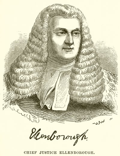 Överdomare Ellenborough av English School