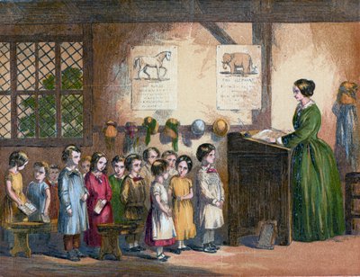 Barn som söker en välsignelse av English School