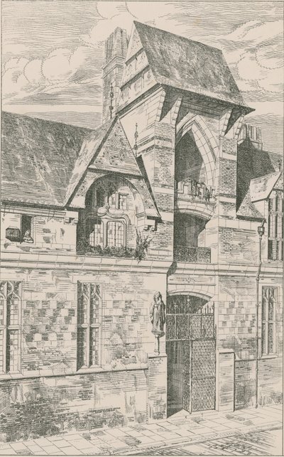 Barnsjukhuset, Mark Street, Finsbury av English School