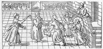 Barnspel: skallran, kvarnen, hobbyhästen och bubbelblåsning av English School