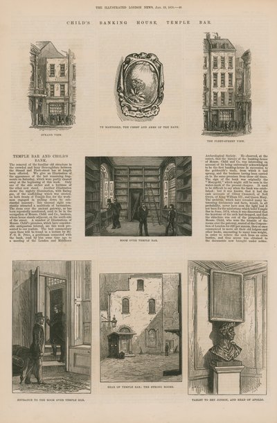 Childs Banking House i Temple Bar av English School