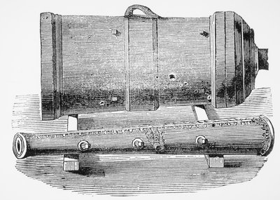Kinesisk monstermortel, 1845 av English School