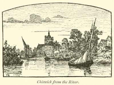 Chiswick från floden av English School