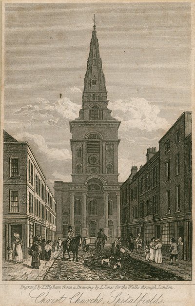 Christ Church, Spitalfields, London av English School