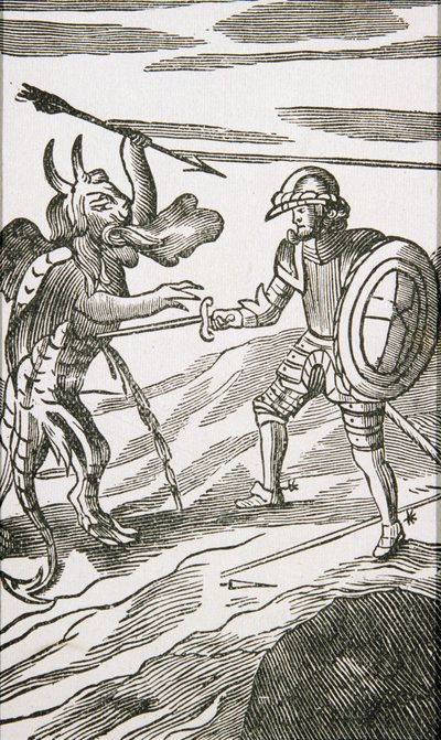 Christian och Apollyon, från den 13:e upplagan av 