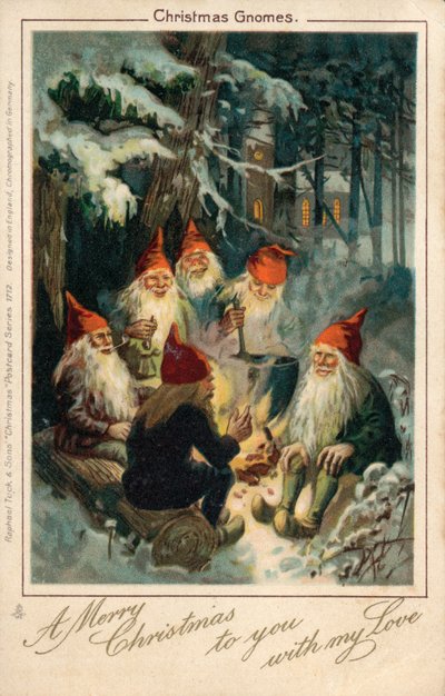 Jultomtar av English School