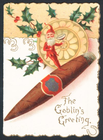 Julkort - The Goblins Greeting av English School