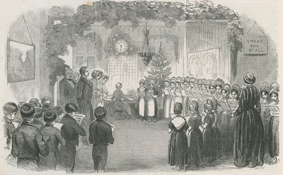 Julfestival i Vintry Ward Schools av English School