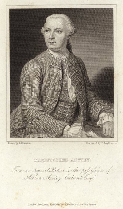 Christopher Anstey - engelsk författare och poet (1724 - 1805) av English School