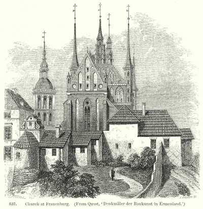 Kyrkan i Frauenburg (gravyr) av English School