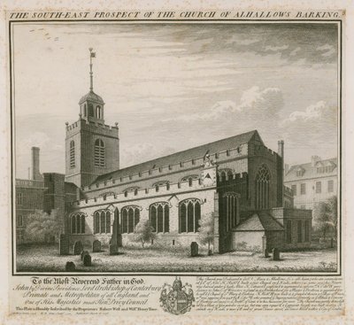 Church of All Hallows Barking av English School