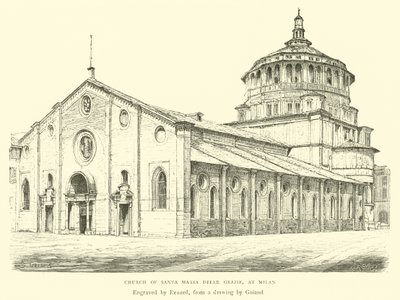 Kyrkan Santa Maria Delle Grazie, Milano av English School