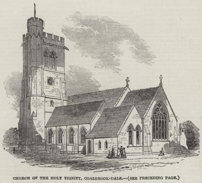 Church of the Holy Trinity, Coalbrook-Dale (gravyr) av English School