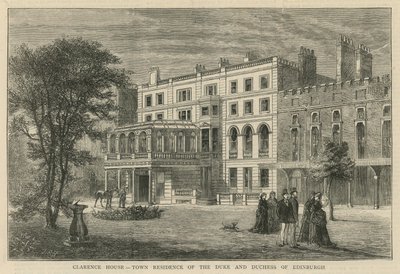 Clarence House, stadsresidens för hertigen och hertiginnan av Edinburgh av English School