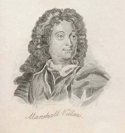 Claude Louis Hector de Villars, från "Crabb