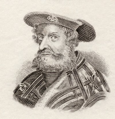 Claudius Ptolemaeus, eller Ptolemaios, 1825 (gravyr) av English School