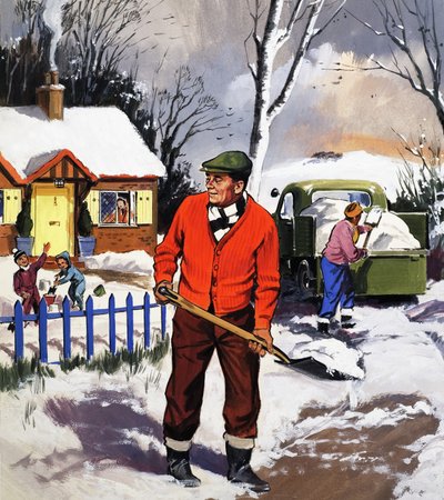 Rensa snön av English School