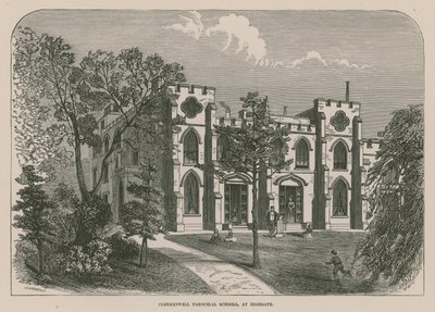 Clerkenwell Parochial Schools i Highgate, London av English School