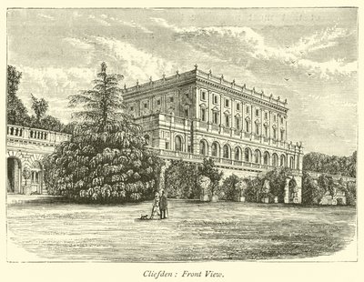 Cliefden, framifrån av English School