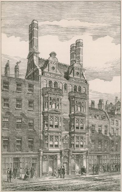Clifford Chambers, Bond Street, London av English School