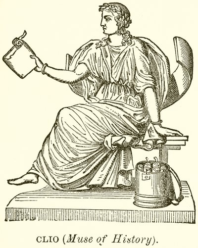 Clio (Muse of History) av English School