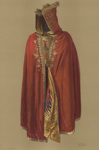 Napoleon I:s mantel (kromolit) av English School