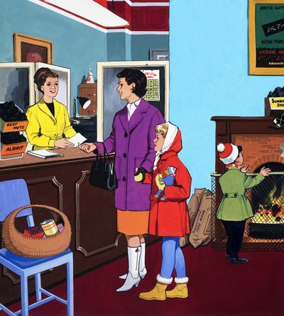 Kolförsäljare av English School