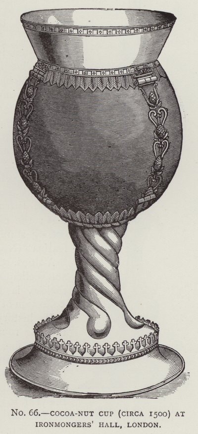 Cocoa-nut Cup (cirka 1500) i Ironmongers