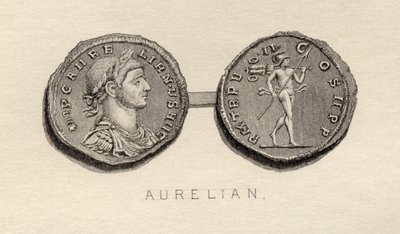 Mynt från Era av Aurelian av English School