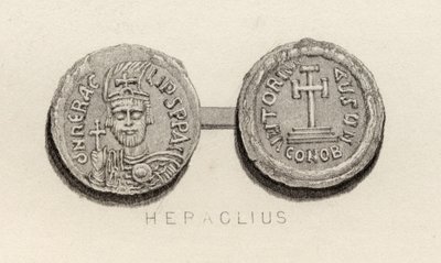 Mynt från Heraclius tid av English School