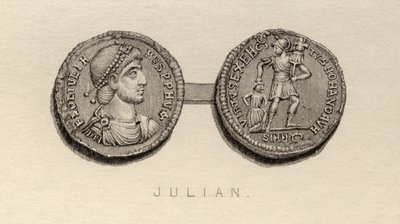 Mynt från Julianus den avfälldes tid av English School