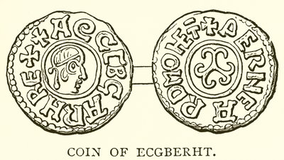 Mynt av Ecgberht av English School